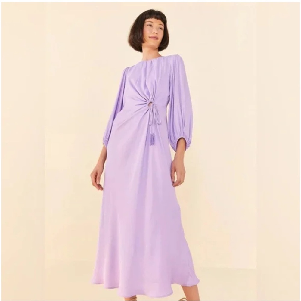FARM Rio Lavender Maxi Dress